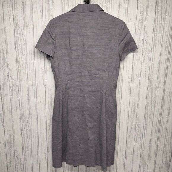 Womens Size 6 Theory Heathered Purple Dress EUC - Picture 4 of 5